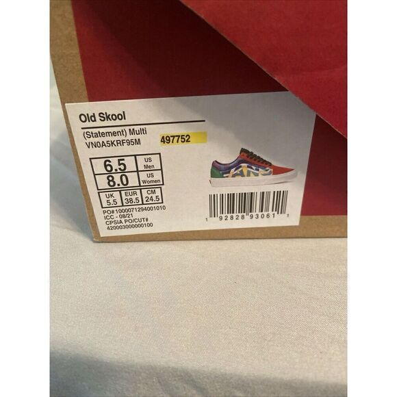 Vans Classic Old Skool Mix and Match" Men Size 6.5 Women 8 - Picture 6 of 9